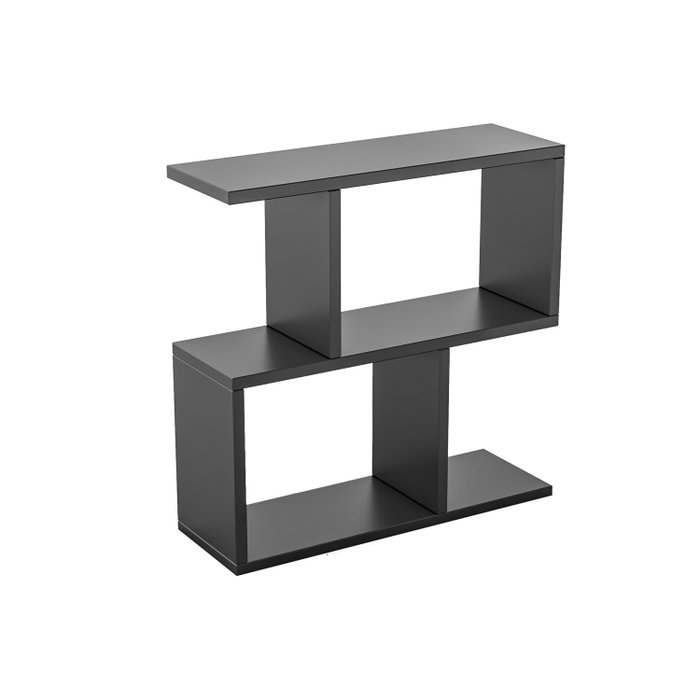 Hanah Home Mesa Auxiliar Life, Antracita, 60x60x20 cm